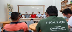 Imagem da notícia - Governo do Amazonas, por meio da Arsepam, anuncia em reunião que vai instalar posto de fiscalização em Manacapuru 